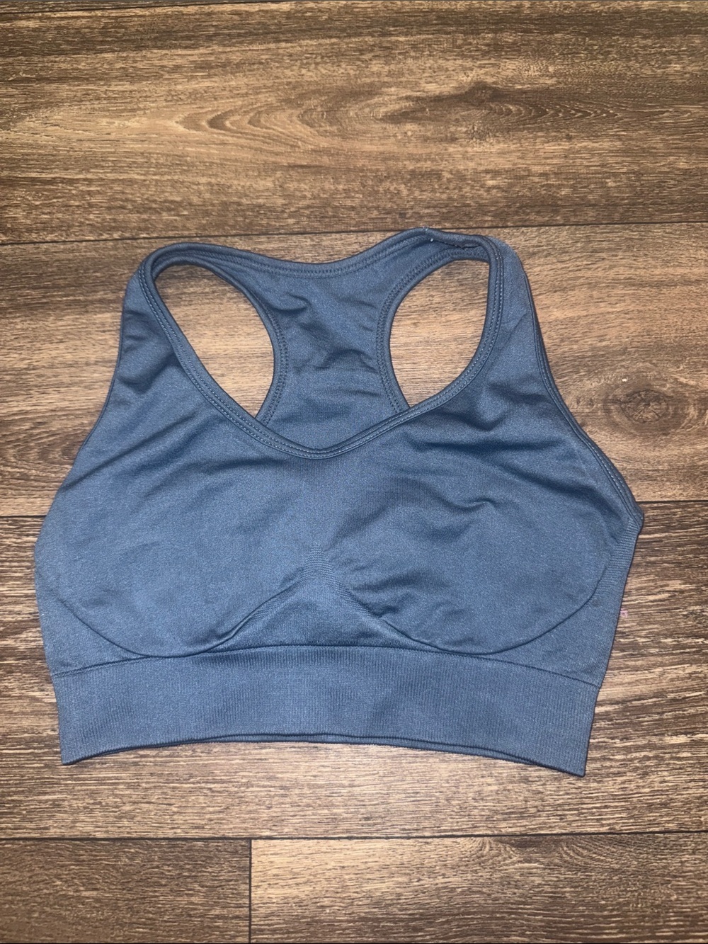 PARAGON Blue Racerback Performance Sports Bra